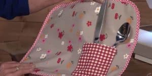 how to sew a placemat
